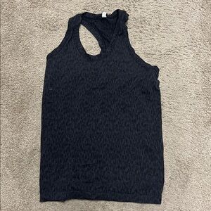 Black Sleeveless Tank Top